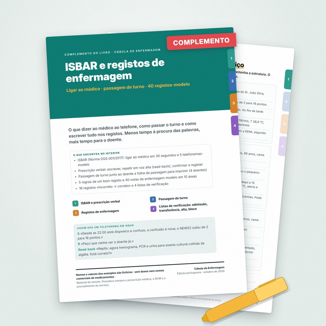 ISBAR e registos de enfermagem